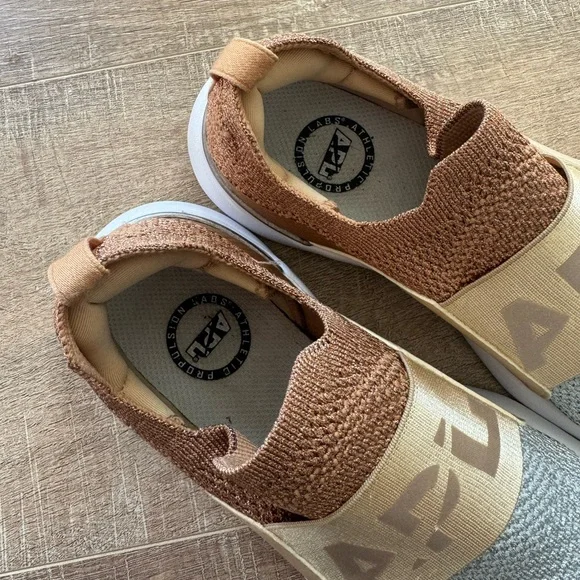 APL Techbloom Bliss Running Walking Shoes Rose Gold/ Champagne - Picture 6 of 7